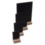  Tabletop Black board on Oak Block