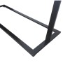 Boutique Slim Rack with Square Base Black