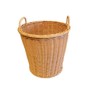 Grocery Display Basket Round TALL with Handles