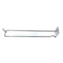 Pegboard Hook with Clear Ticket Holder Flip Price Tag