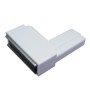  L Shape Magnet Sign Holder White