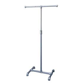 Industrial 2 Way Clothes Rack Adjustable Galvanised