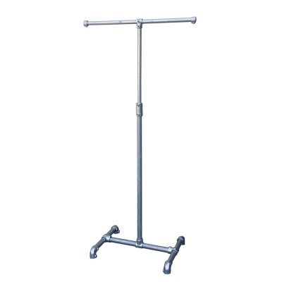 Industrial 2 Way Clothes Rack Adjustable Galvanised