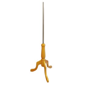 WOODEN TRILEG Base with pole for Torso