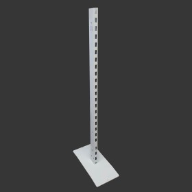 Gondola Shelving Post With Flat Base
