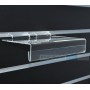 Shoe Shelf Plastic with Sign Holder