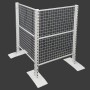 POS corner mesh gondola 