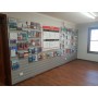 Slat Panel 1200x2400, 100mm Brushed Silver