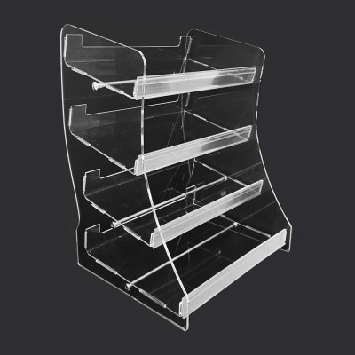 Acrylic 4 Level Counter Display Small