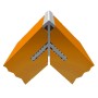 Stickman Square Corner No Leg Extrusion 90° Profile 5000mm