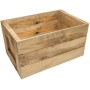 Grocery Display Large Wooden Crate