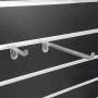 Slatwall Clear Plastic Hook Heavy Duty