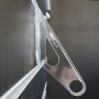 POLYCARBONATE 60 degree Angled Slat Panel Bracket