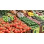 Grocery Display Wood Barrel 