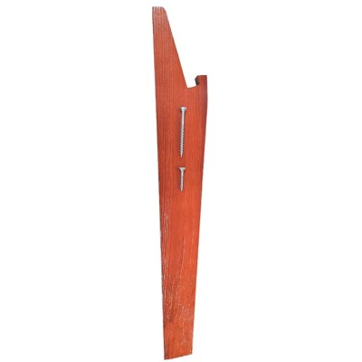 Grocery Display Wood Barrel Leg