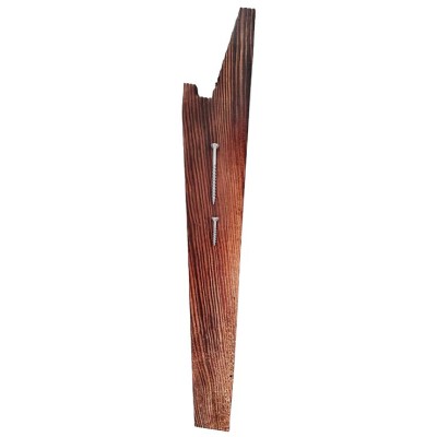 Grocery Display Wood Barrel Leg