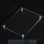 Standoff Dome Top 16mm x 25mm Satin Silver