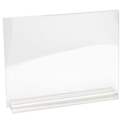 A4 Signage Holder on Acrylic Block