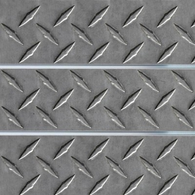Steel Diamond Plate Deco-Slatwall