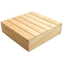 Grocery Display 3-Tier Wooden Platform Display