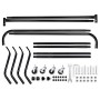 Budget Metal Garment Display Rail - Black