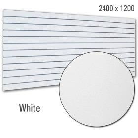 Slat Panel 1200x2400, 100mm White