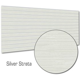 Slatwall Panel Silver Strata 2400x1200