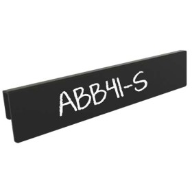 Black chalkboard for Wooden Crate