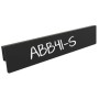 Black chalkboard for Wooden Crate
