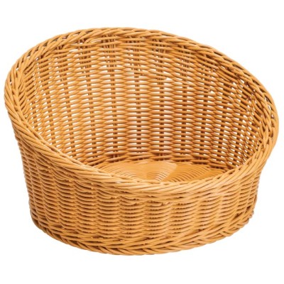 Grocery Display Slant Round Basket