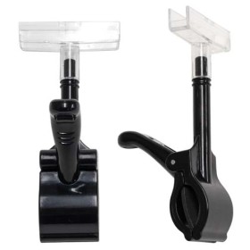 Thumb Clamp for Sign Frame Black