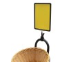 Thumb Clamp for Sign Frame Black