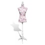 Female Fabric Torso Rose with Base