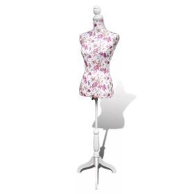 Female Fabric Torso Rose with Base