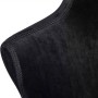Velvet Female Fabric Torso Black with Base