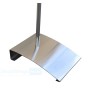 Female Plastic Torso with Base Black