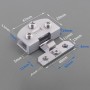 Hinge for Glass Door side mount