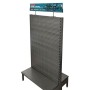 Sign Holder with magnets 900mm Black