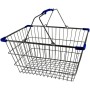 Wire Shopping Basket 28L Chrome Plated
