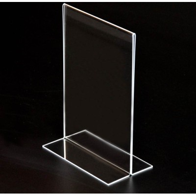 A5/A4 Acrylic Stand Up Sign Holder Portrait 