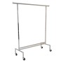 Heavy Duty Straight Clothing Rack Chrome