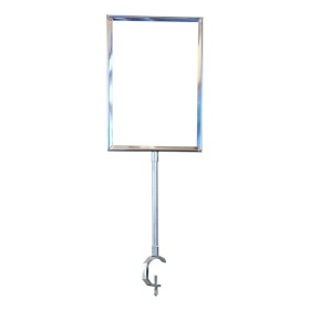 Metal Sign Holder with Clamp