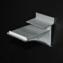 Slat Panel Glass Shelf Bracket