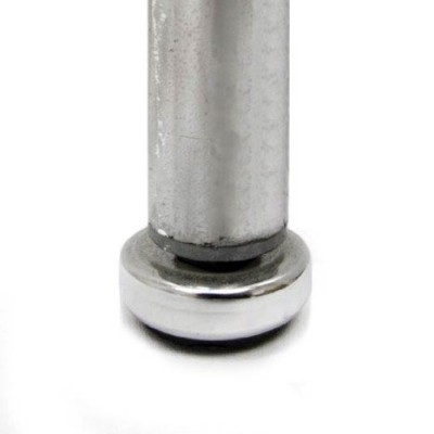 Foot for Round Tube 25mm Chrome