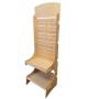 Dash Wall Slotted Display Stand with 2 Shelves OCEAN