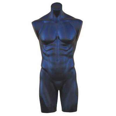 Male Plastic Torso Black