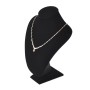 Necklace Display Bust 18cm Velvet Black