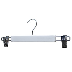 Adult Wood Clip Hanger White