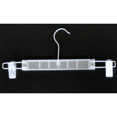 Plastic Clip Hanger Clear