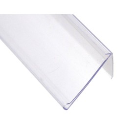 Angle Data Strip Adhesive 26mm Clear